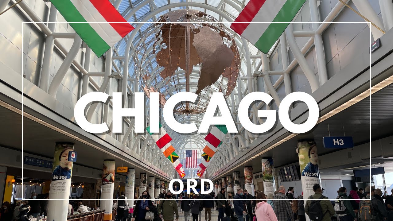 🇺🇸 Aeropuerto de CHICAGO O'HARE | ORD | Guía de Aeropuerto