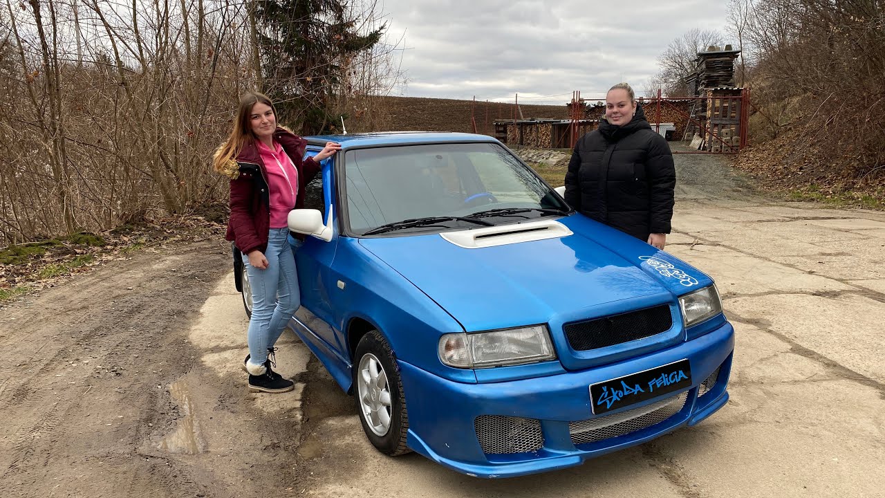 ŠKODA FELICIA COLORLINE 1999 - PAVLÍNA A ADÉLA - TUNING/TUZING (RECESE) KOUZLO VETERÁNA