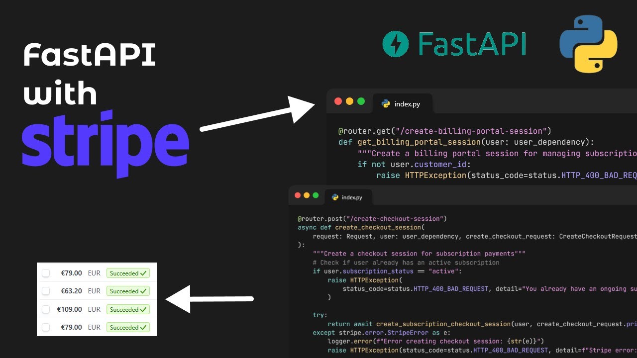 Build a SaaS Payment System in 15 Minutes - FastAPI + Stripe Tutorial