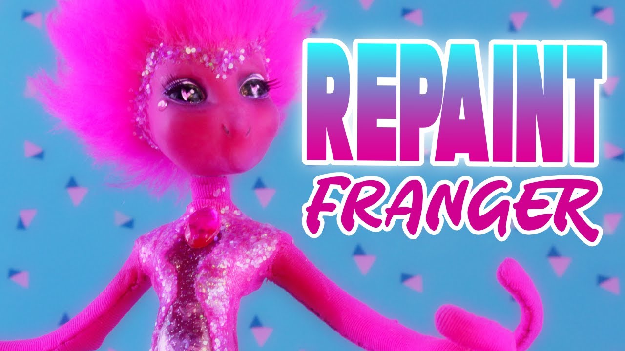 Franger The Wisp 👻 Ghostly Monster High Makeover | Doll Repaint!