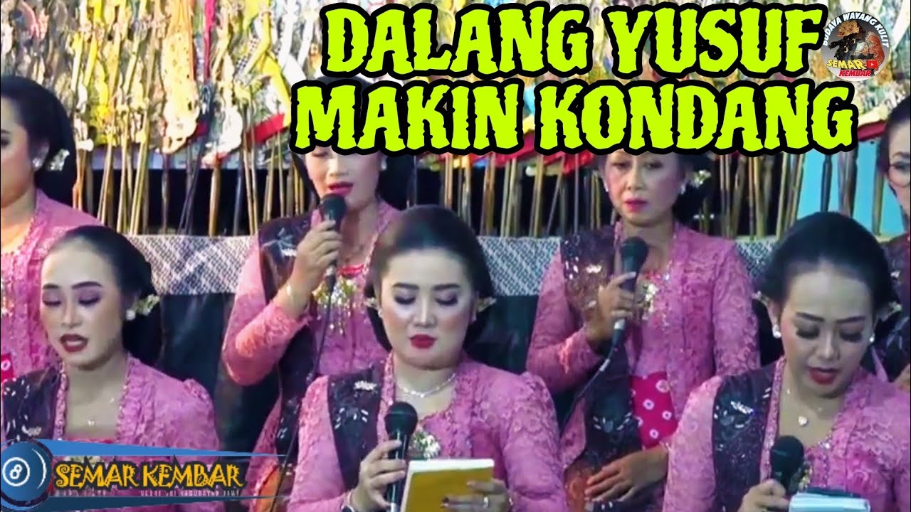 DALANG YUSUF MAKIN KONDANG// WAYANGAN PALING MANTEB