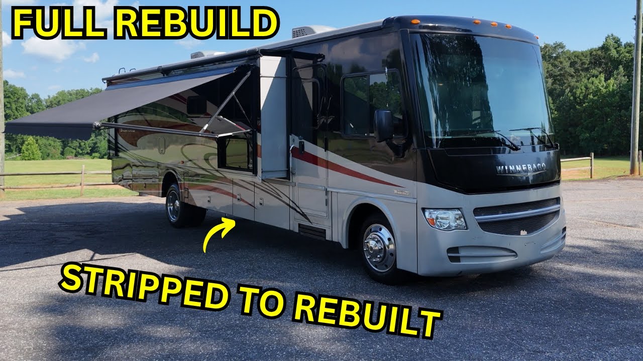We Rebuild The Stripped Mystery Winnebago RV,  Should We Keep It?