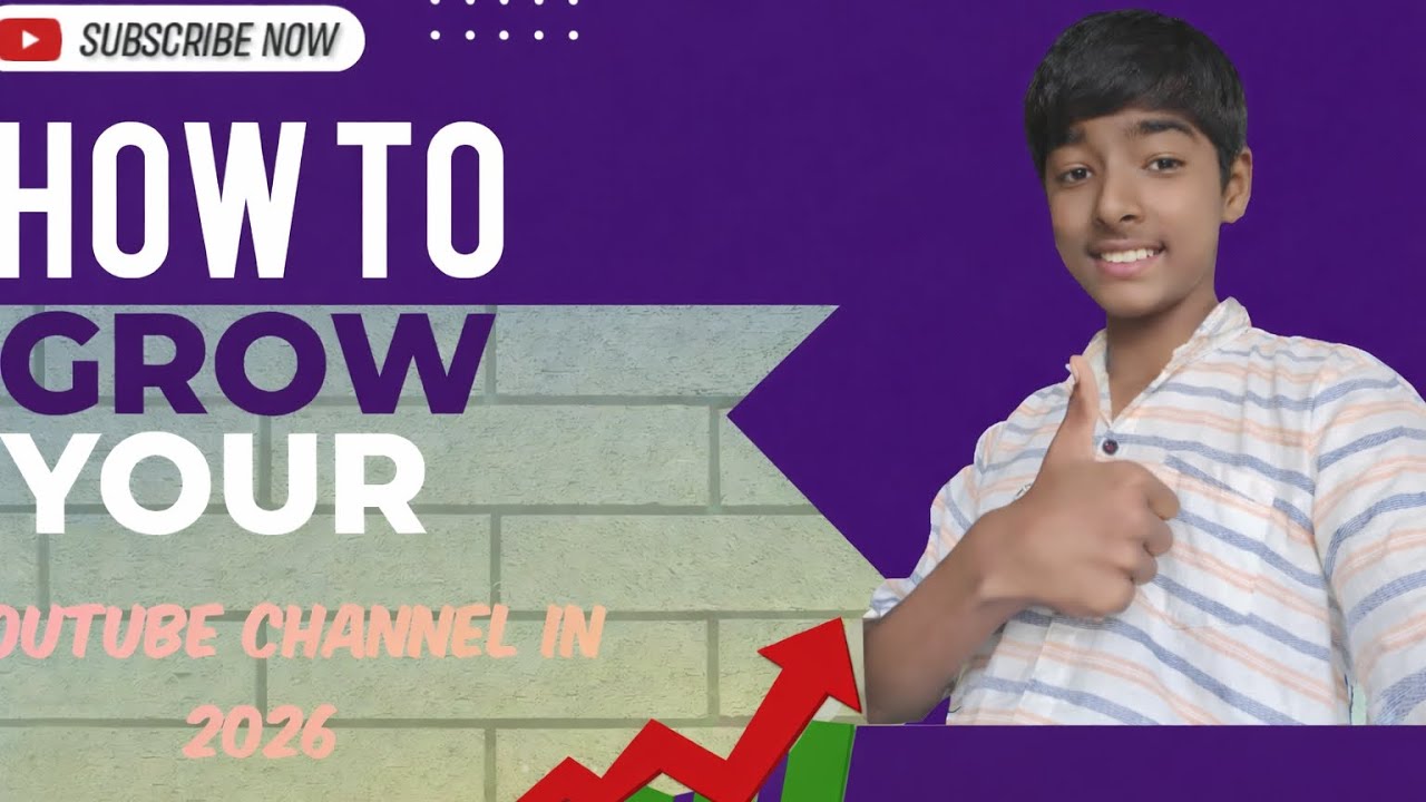 How to grow a YouTube channel in 2026 👍🙏