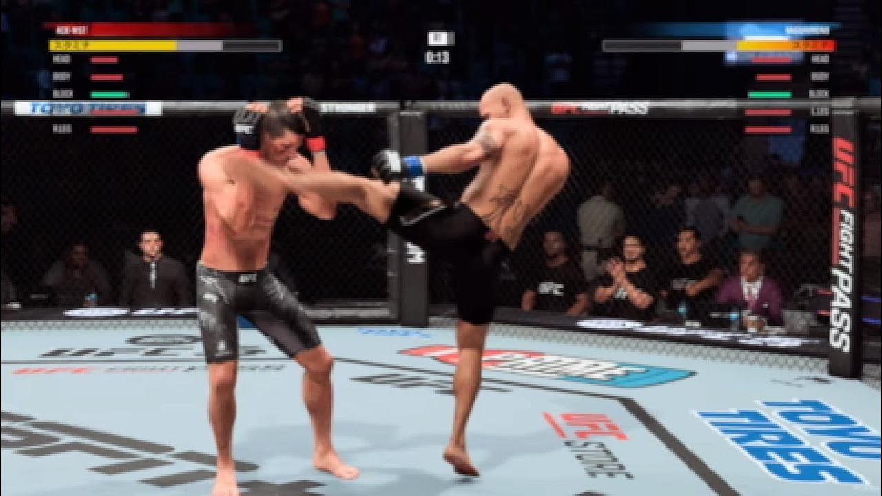 【UFC 5 スタンドランクマッチ】ACE-WST 世界ランキング上位のしょうもない奴 #4