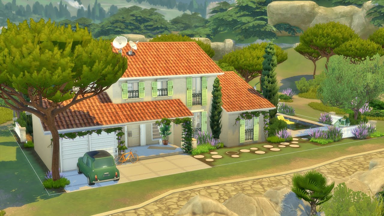 ИСПАНСКИЙ СЕМЕЙНЫЙ ДОМ | THE SIMS 4  Строительство | Speed build | NO CC | SPANISH FAMILY HOME
