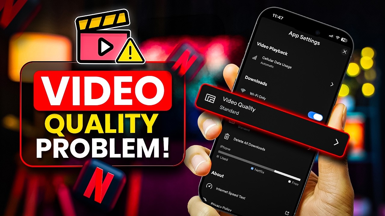 Fix Netflix Low Video Quality on iPhone | Fix Netflix Poor Streaming Quality on iPhone