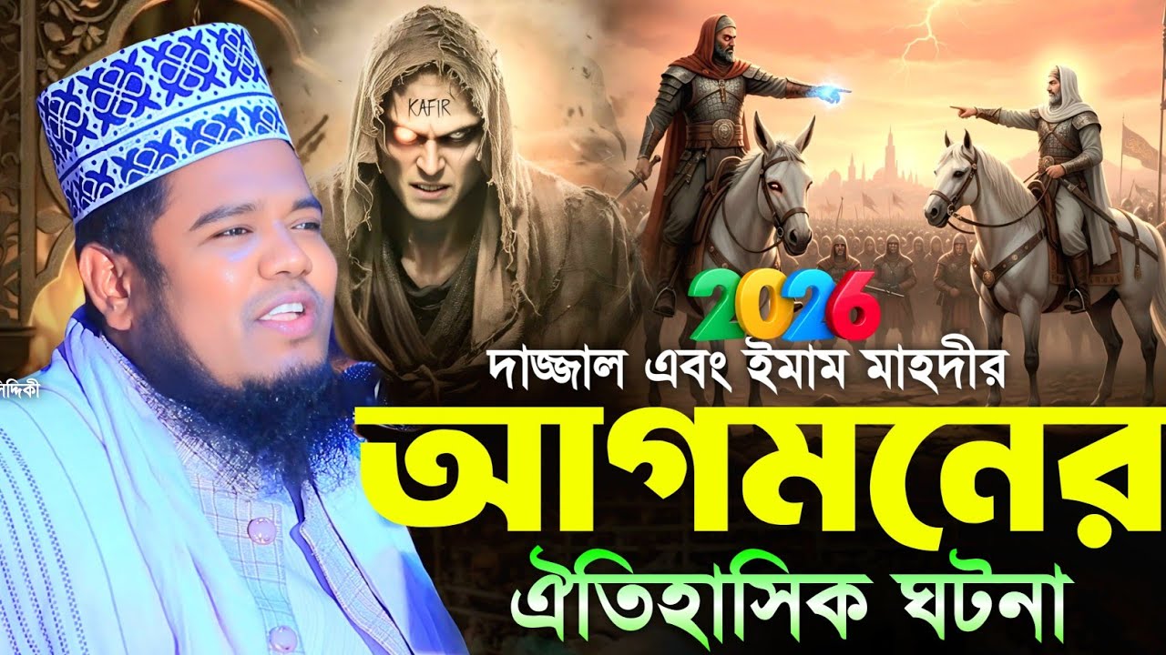 দাজ্জা এবং ইমাম মাহদীর আগমনের ঘটনা | ক্বারী রুহুল আমিন সিদ্দিকী | Ruhul Amin Siddiqui waz2026