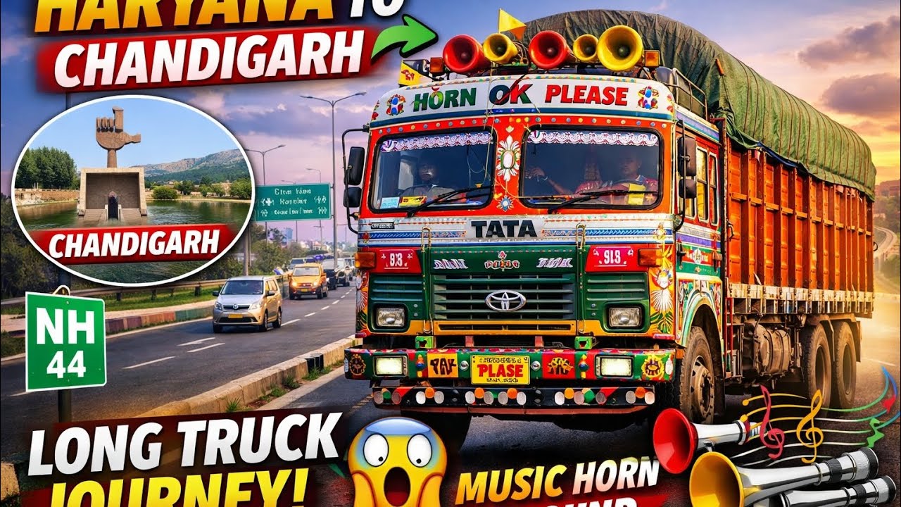 Haryana to Chandigarh Truck Driving | Truck Masters India Gameplay 🚚