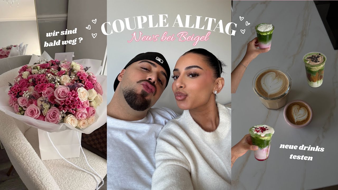 ALLTAG als COUPLE mit eigenem Café 😍 Getränke testen, neue Produkte &&& ✨| SARA & DOLUNAY