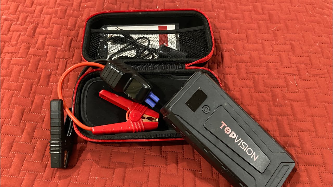 TopVision Jump Starter - real world use