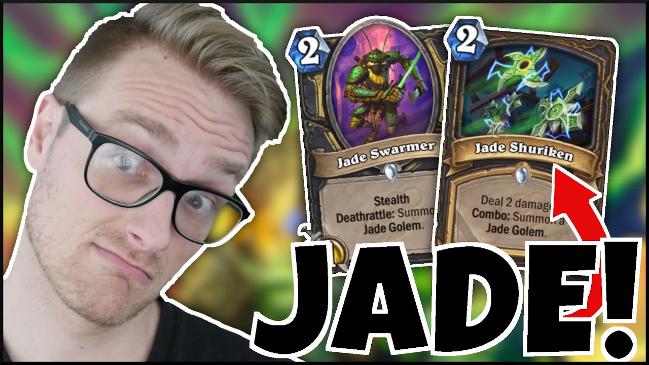 BIG GREEN MEN in ROGUE? The Stealthy JADE ARMY RISES! | Scholomance Academy | Wild Hearthstone