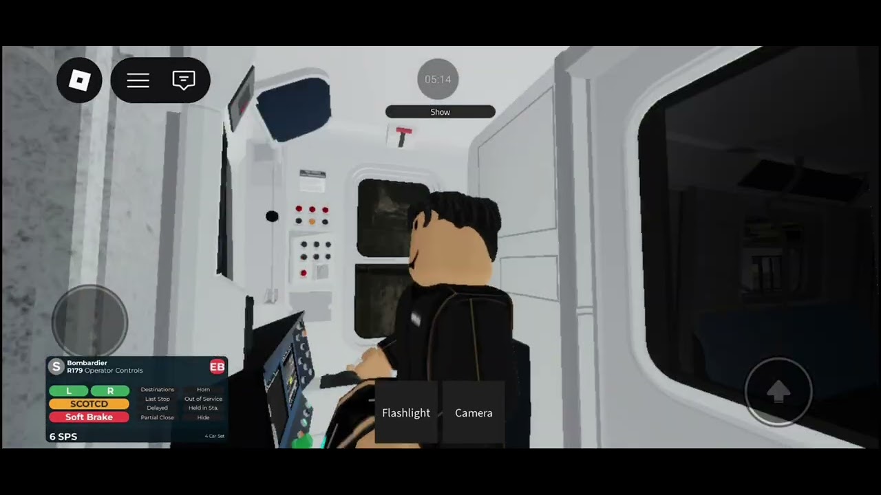 Drive a R179 shuttle train  warch till end and read description 