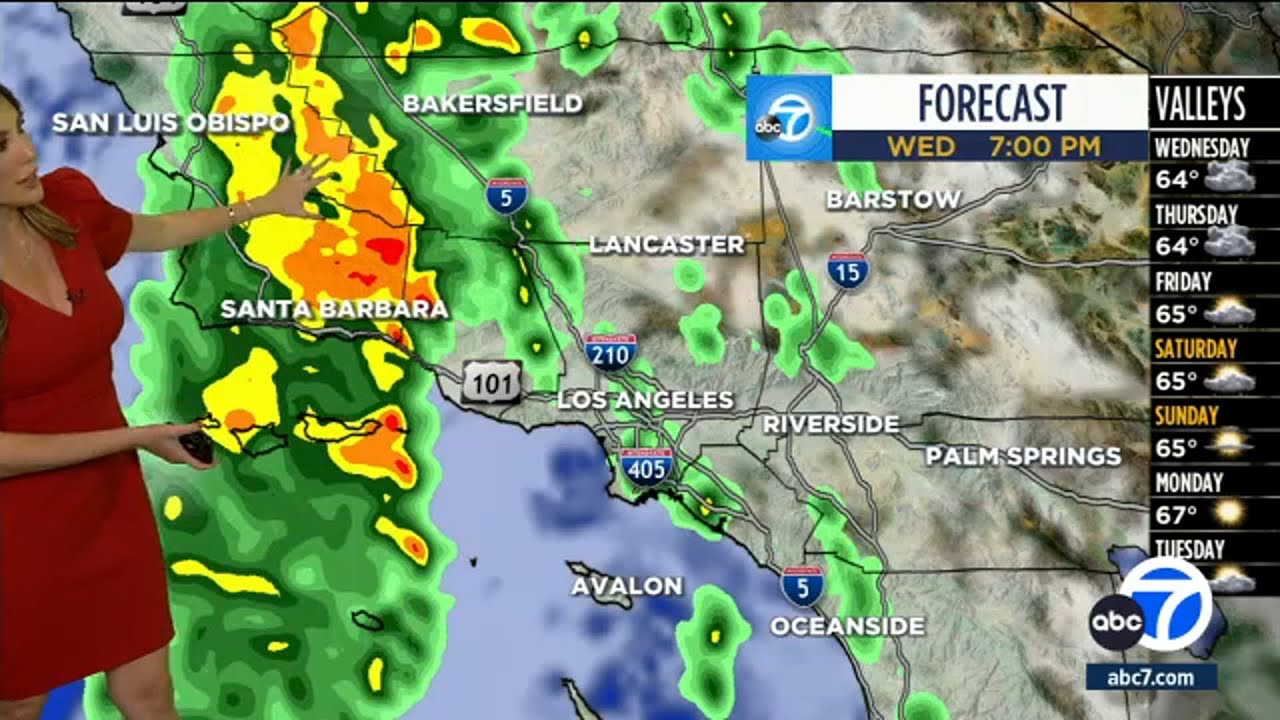 SoCal rain timeline: Here’s a breakdown of when to expect heavy rain