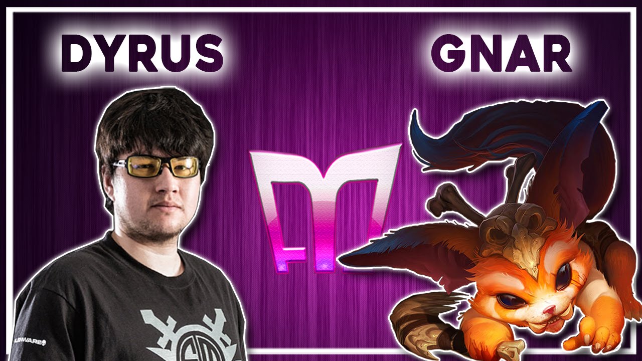 Dyrus - Gnar vs  Pantheon - Top (Ranked)