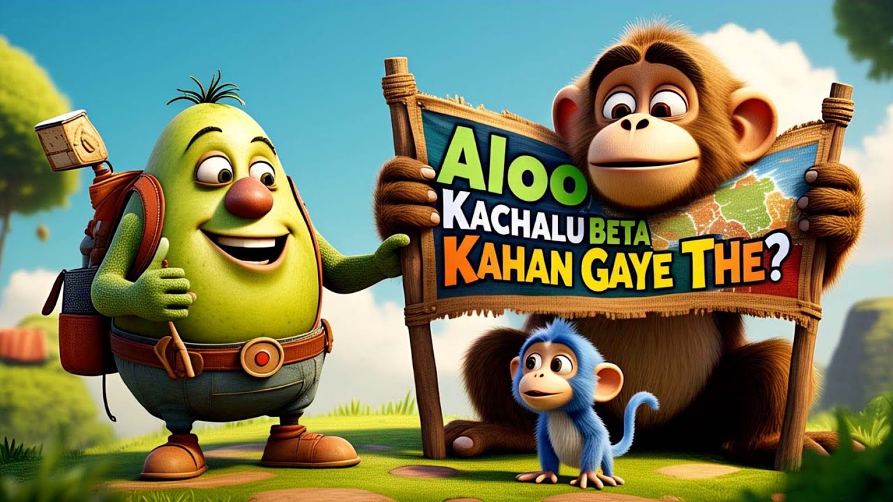 Aloo Kachalu Beta Kahan Gaye The? 🥔 🐒