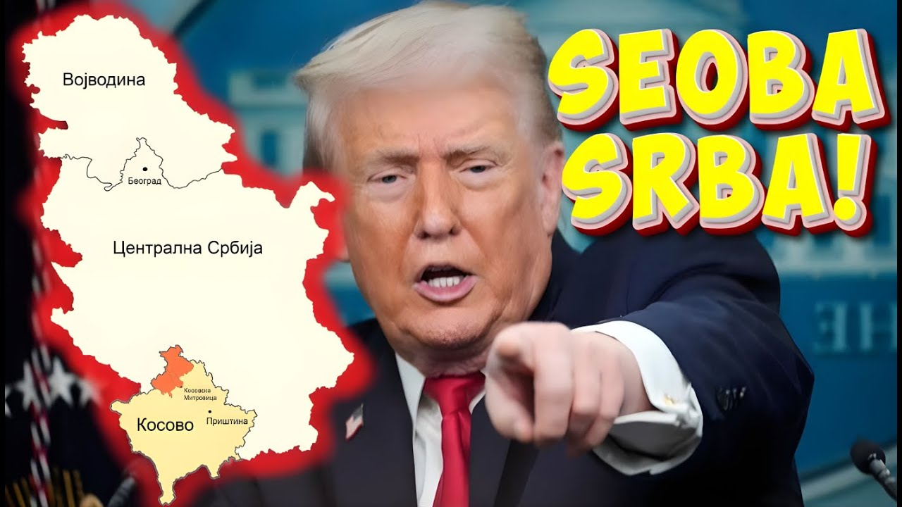 TRAMP DONEO HITNU ODLUKU! - SRBIJA ĆE BITI PODELJENA NA TRI DELA!?