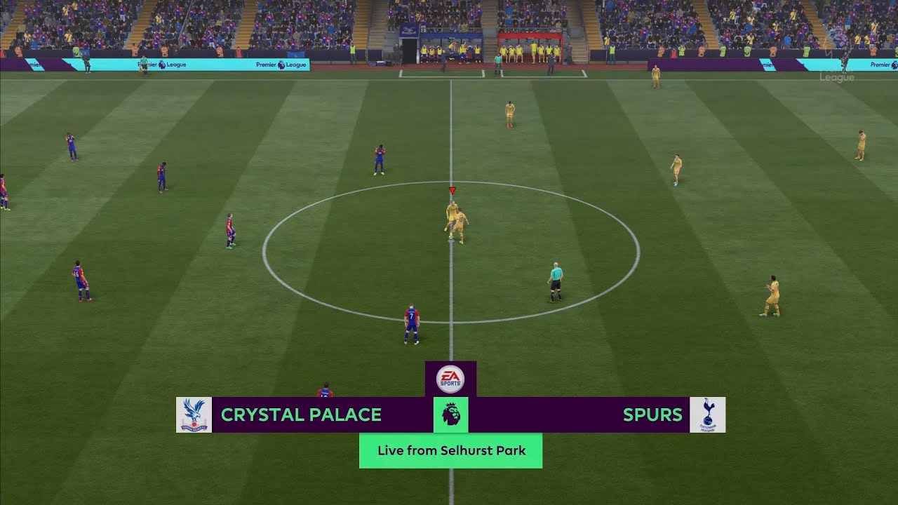FIFA 17 Crystal Palace x Tottenham (PS5) Gameplay