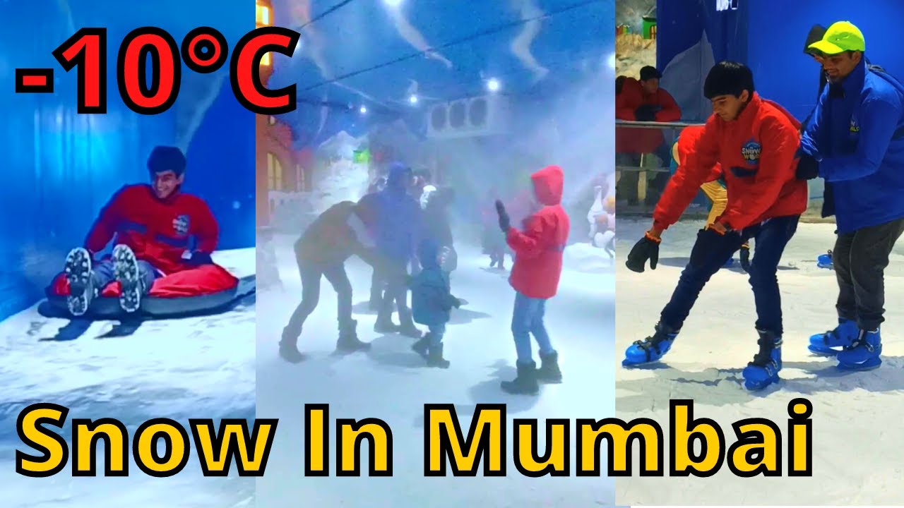 Snow World | Mumbai's Largest Snow Park | Phoenix City Mall Kurla | Mumbai Vlogs.