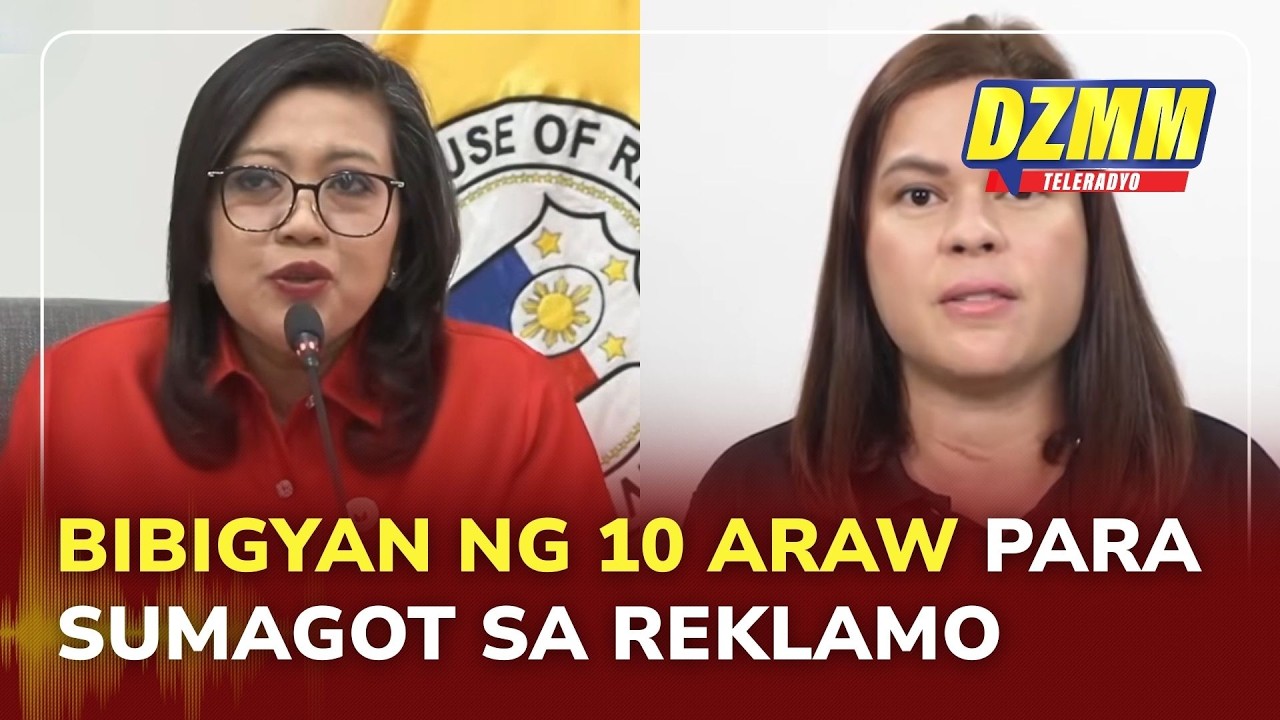 VP Duterte given 10 days to respond to impeachment complaints | Headline sa Hapon (04 March 2026)