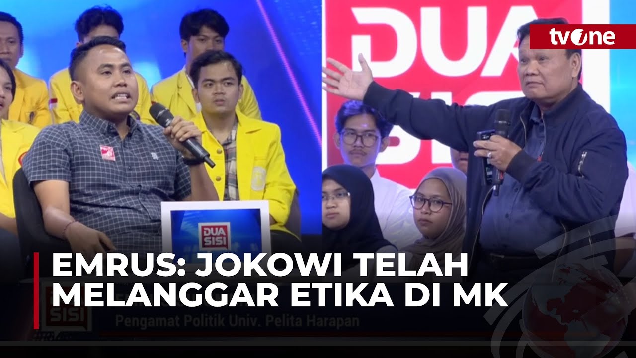 Emrus Sihombing: Jokowi Bukan Seorang Negarawan