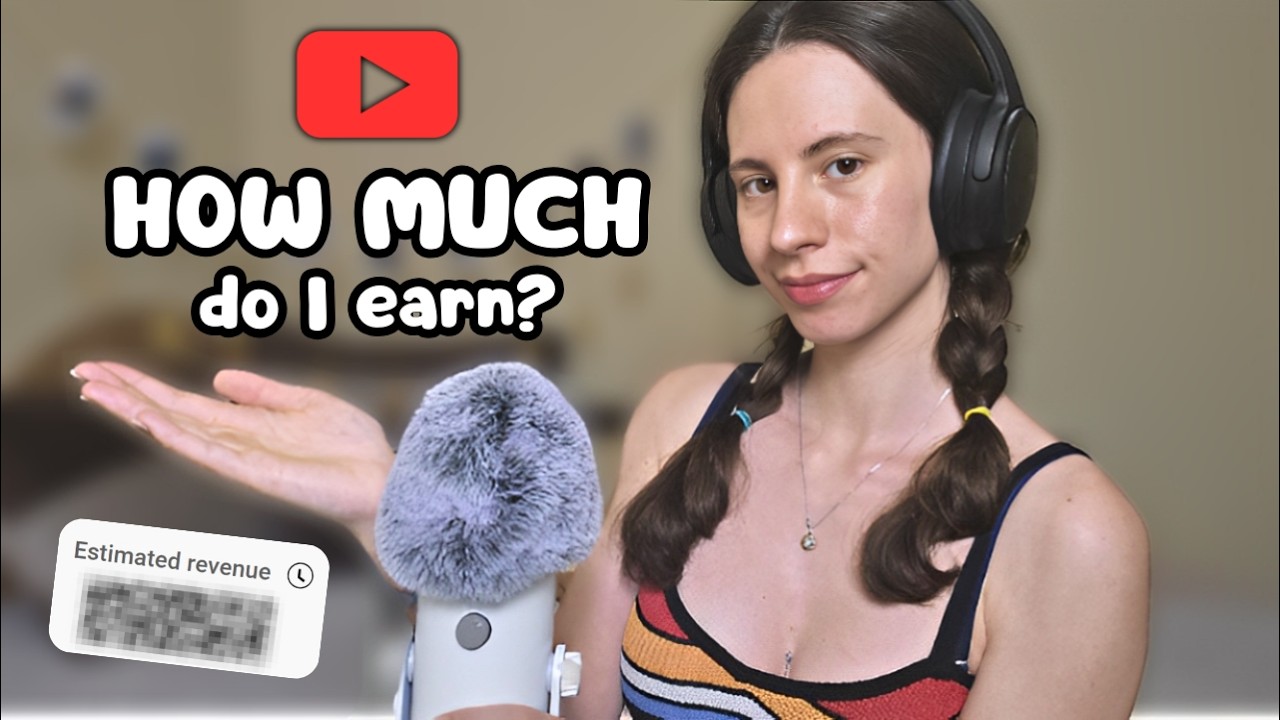 How Much Youtube Paid Me In 1 Month As A Small ASMR Channel (1000 Subscribers)