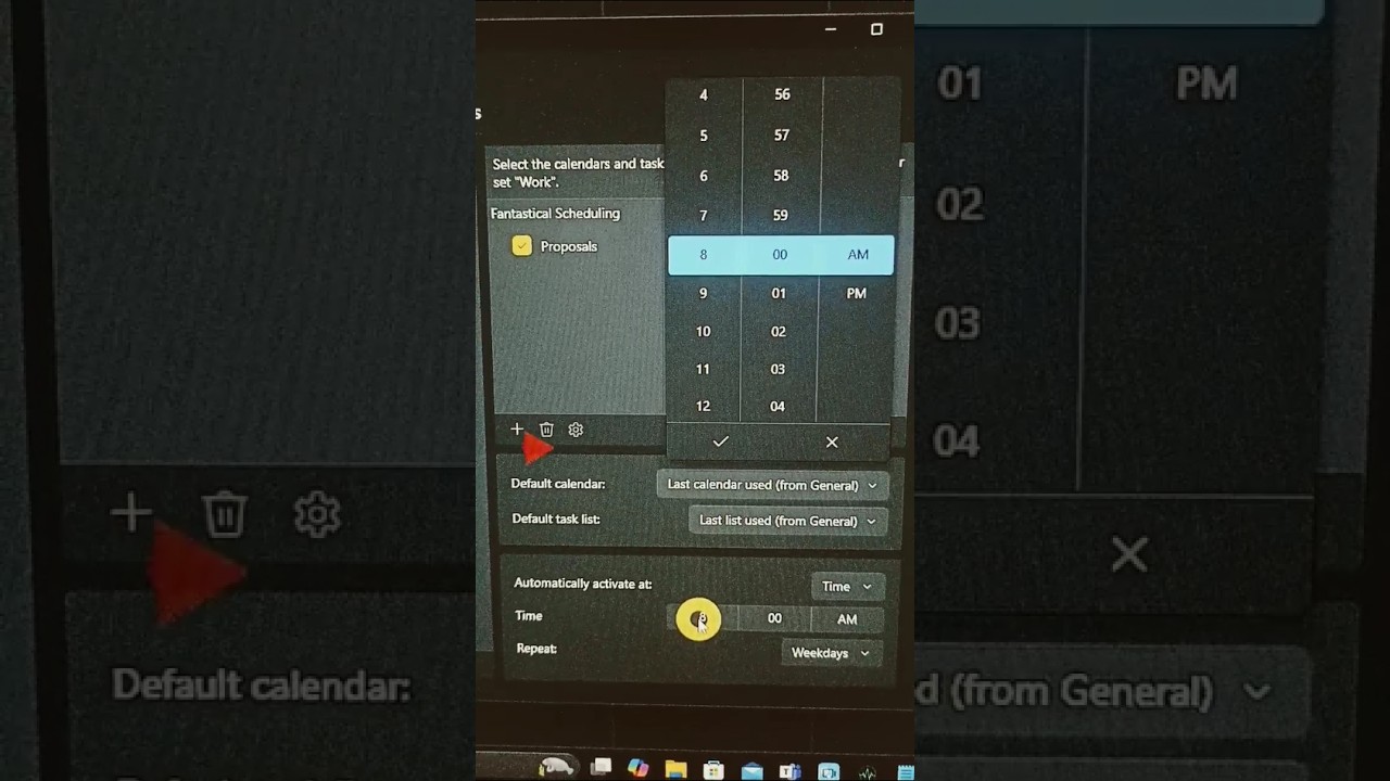 How to Automatically Activate a Calendar Set on Fantastical on Windows