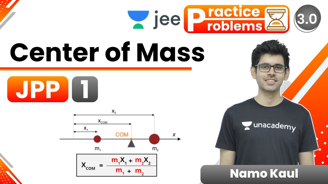 JEE: Center of Mass JPP - 1 | Unacademy JEE | IIT JEE Physics | Namo Kaul