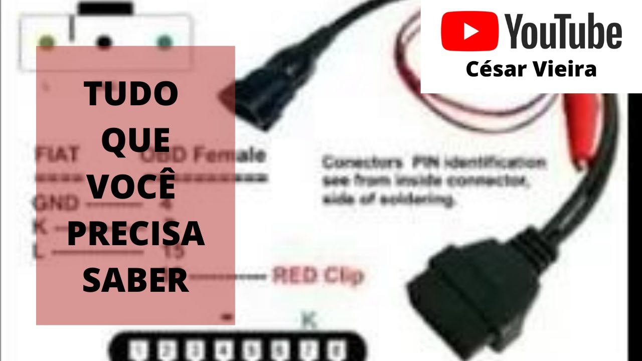 Cabo de 3 pinos Fiat INVERTIDO? - Esquema elétrico (Parte 1 )