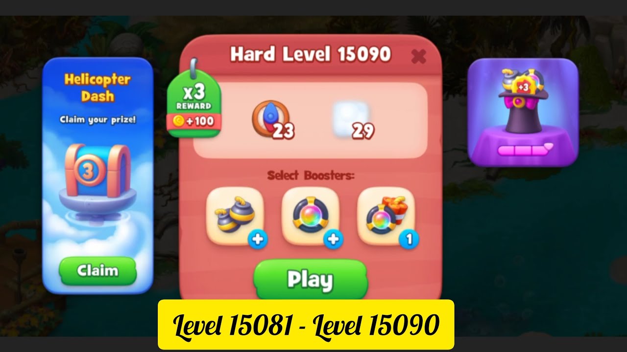 Gardenscapes ( Level 15081 - Level 15090 ) - All Puzzles - Gameplay