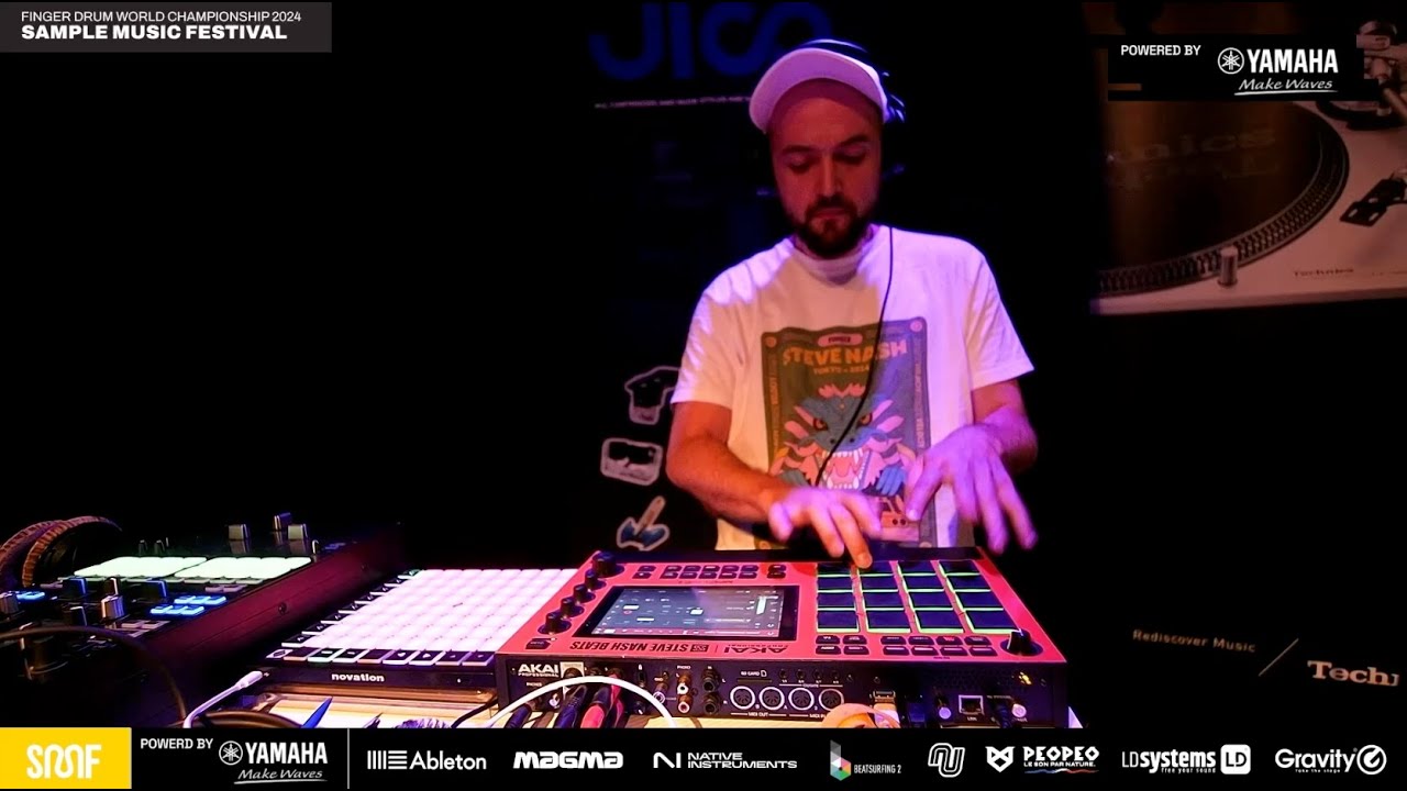 STEVE NASH Showcase | FINGER DRUMMING WORLD CHAMPIONSHIP 2024 | Sample Music Festival