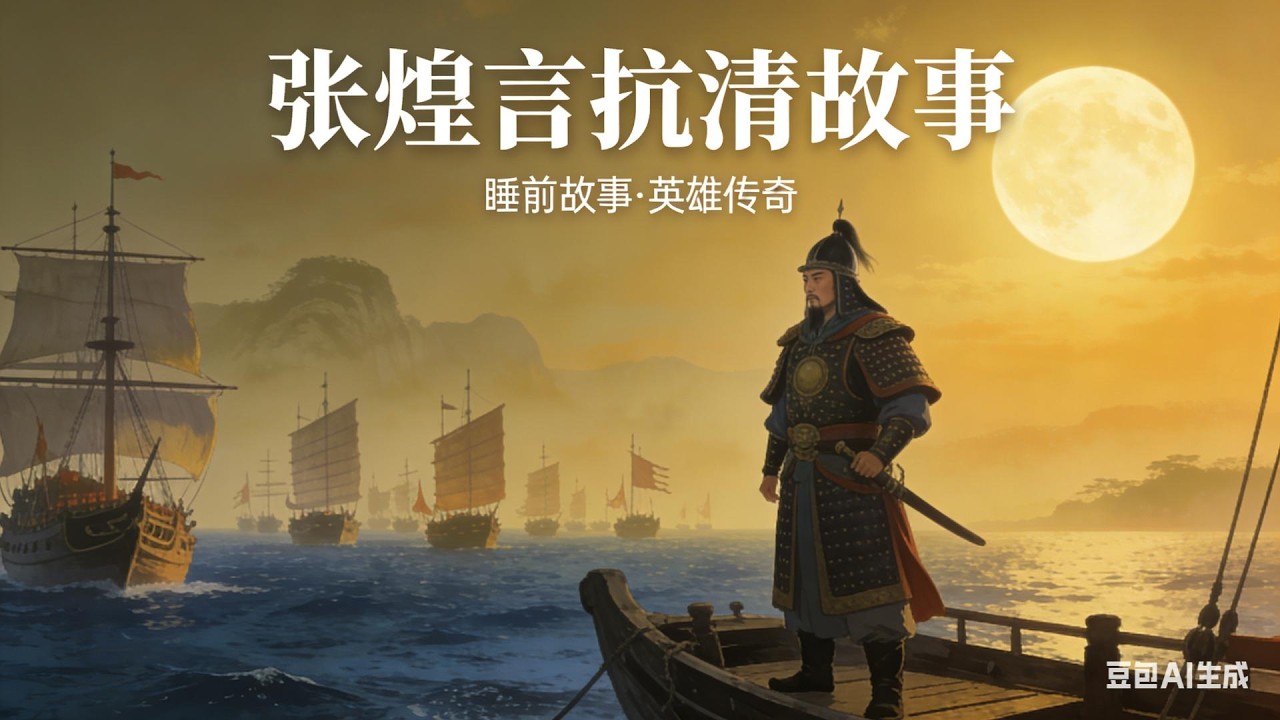 海魂苍水：南明孤臣张煌言的最后21年|睡前故事 深度历史