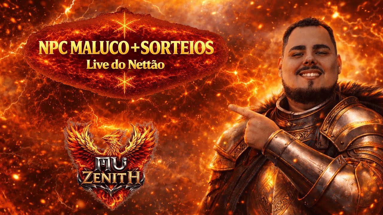 SORTEIOS, MUITO PVP E NPC MALUCO! [MU ZENITH] 🐦‍🔥