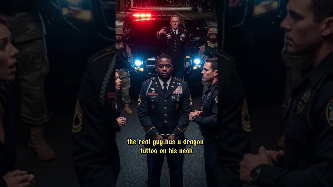 Officer Arrested Decorated Army Hero&hellip; Seconds Later a General Stepped Out 😱🚔 #viralstory