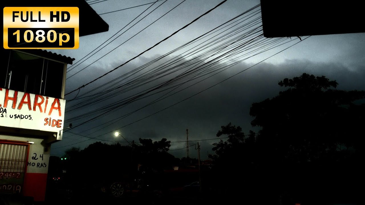 An Off-Season Storm in Piracicaba, Brazil (05/10/2025) | Full HD