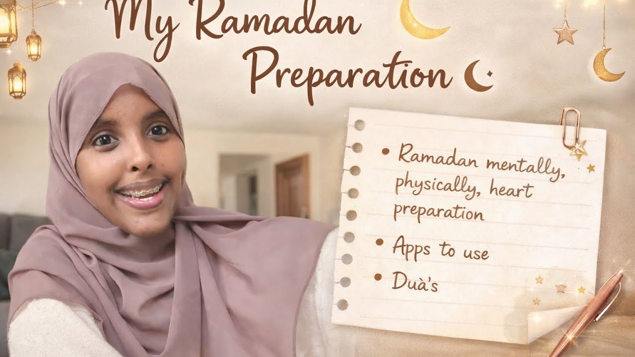 My Ramadan prep 🌙🤍