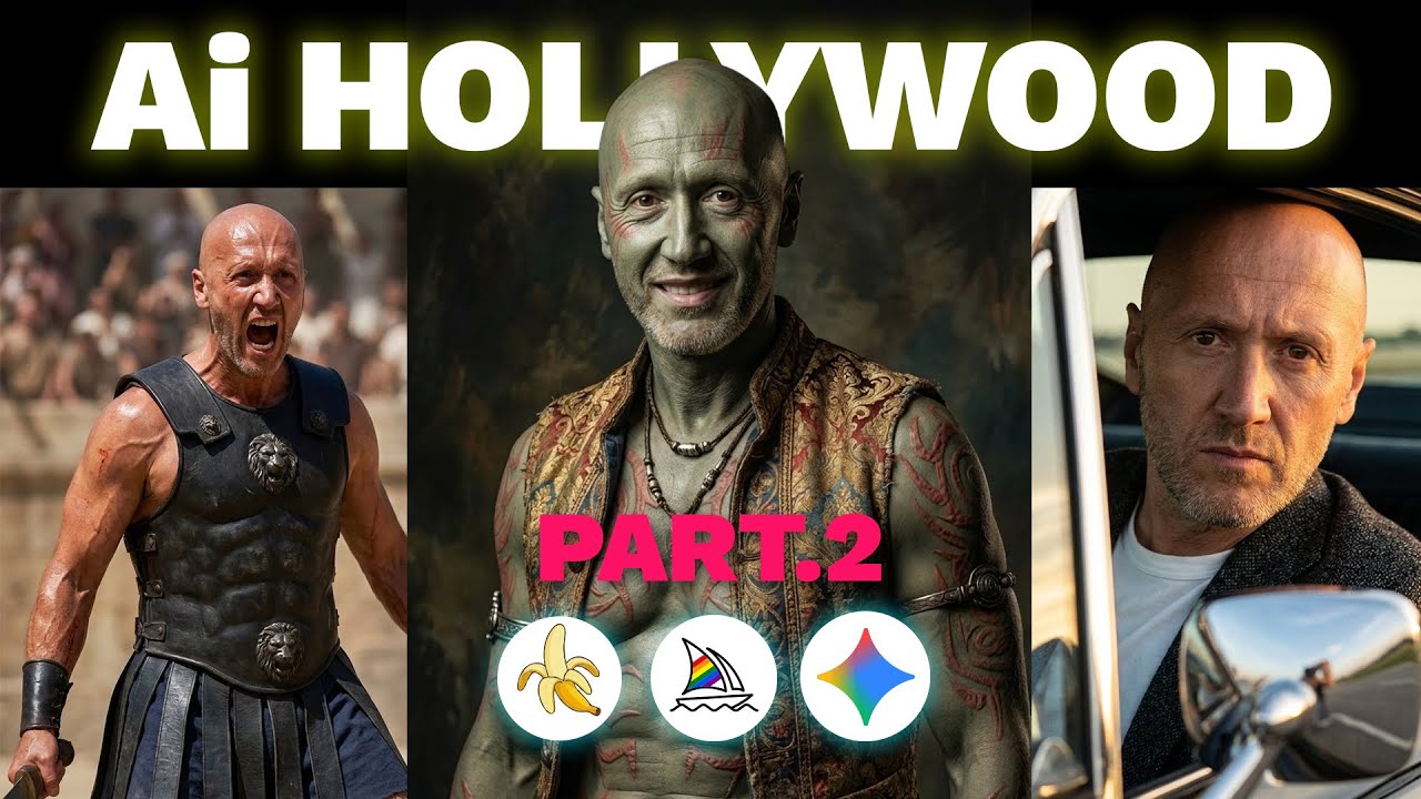 Deviens la Star d'un film d'HOLLYWOOD 2/4 (Tuto Google IA Gratuit)