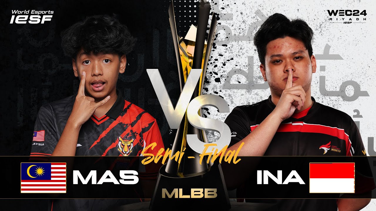 MLBB | MALAYSIA vs INDONESIA - GROUP STAGE | IESF WEC24 | DAY 3