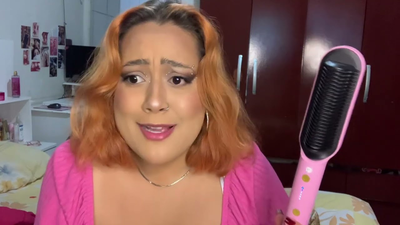 Escova alisadora Strainght Comb | será que presta ?!