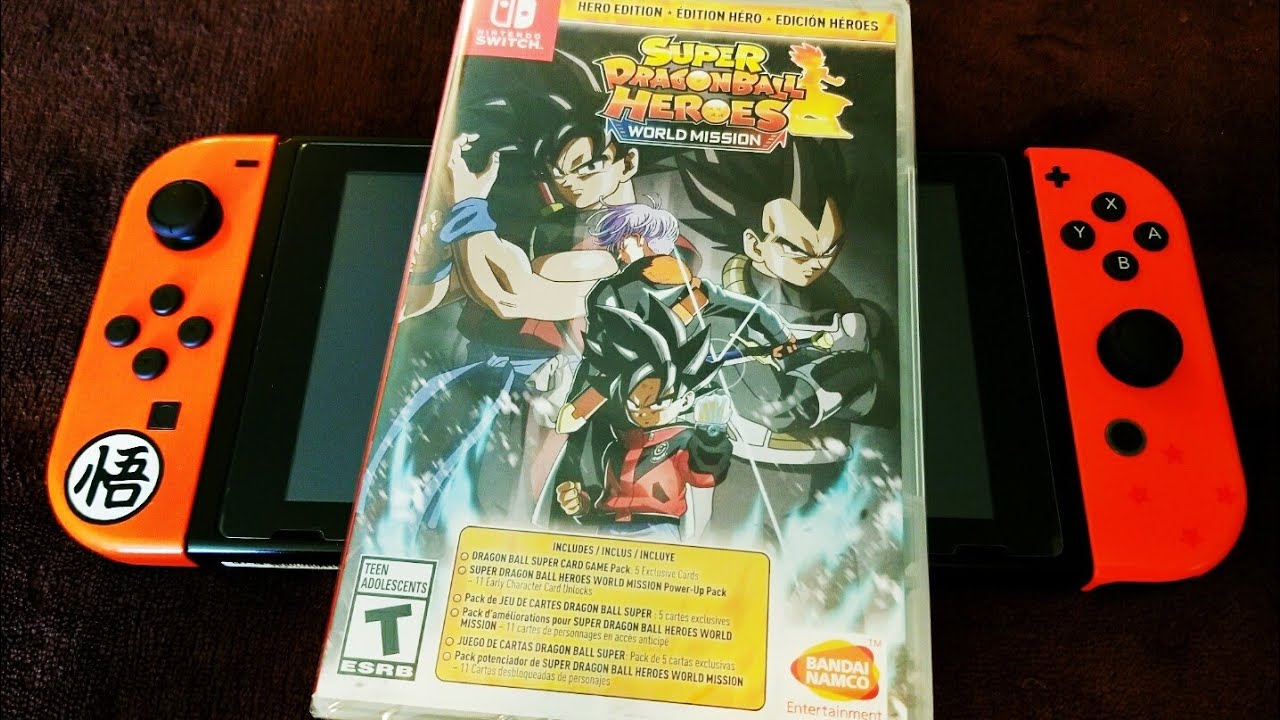Super Dragon Ball Heroes World Mission: Nintendo Switch in Handheld Mode
