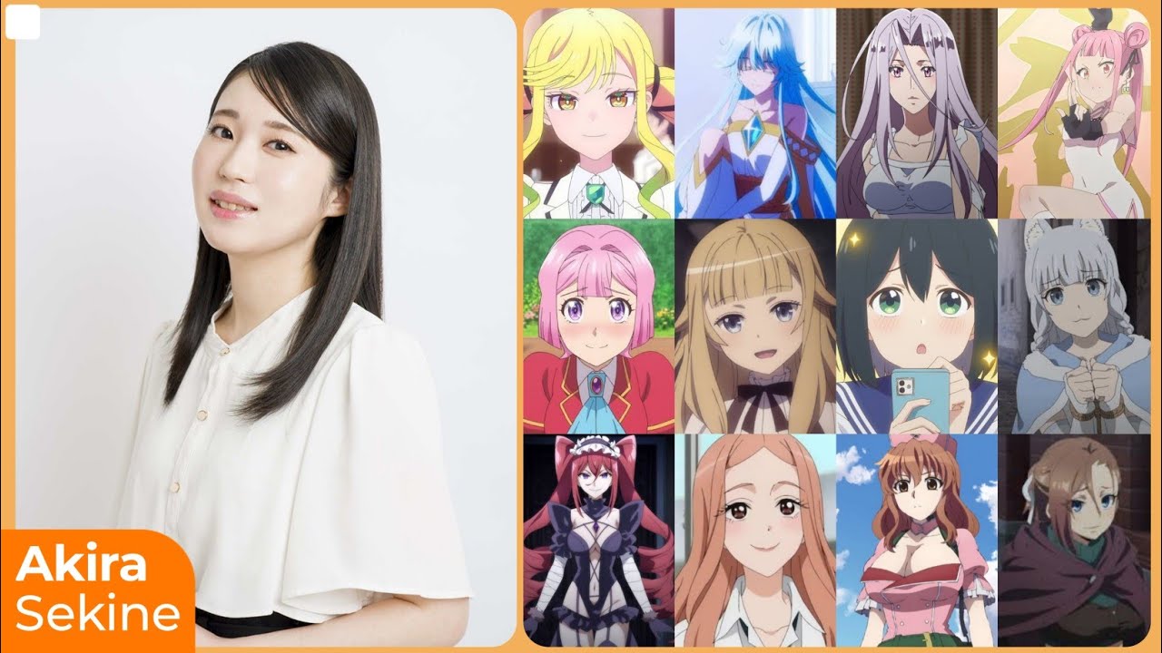 Akira Sekine [関根 明良] Top Same Voice Characters Roles