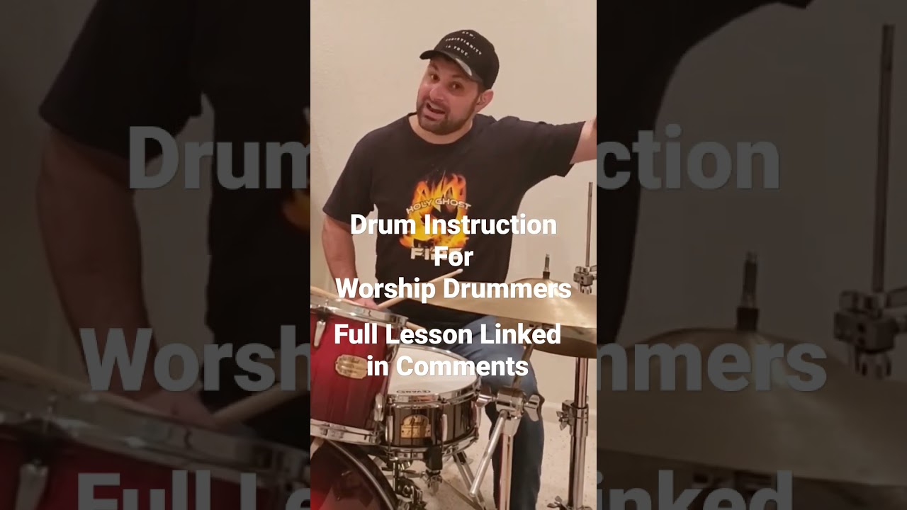 ✝️ Lock in Your Timekeeping at a New Level | Worship Drumming Techniques #worshipdrummer
