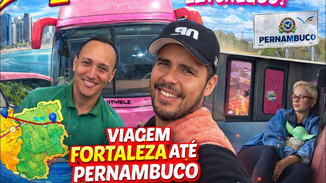 DE FORTALEZA A AGRESTINA NO PERNAMBUCO #vidadeumrodoviario 