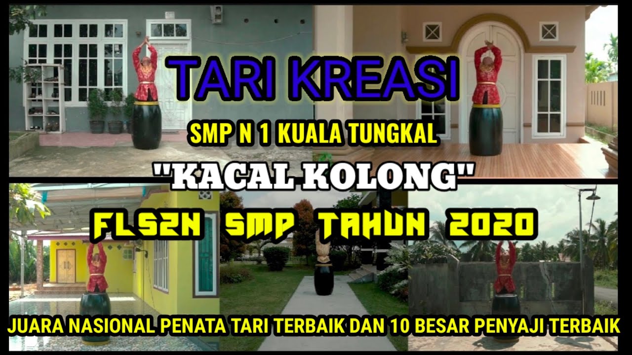 PENATA TARI TERBAIK DAN 10 BESAR PENYAJI TERBAIK FLS2N SMP TINGKAT NASIONAL ||SMP N 1 KUALA TUNGKAL