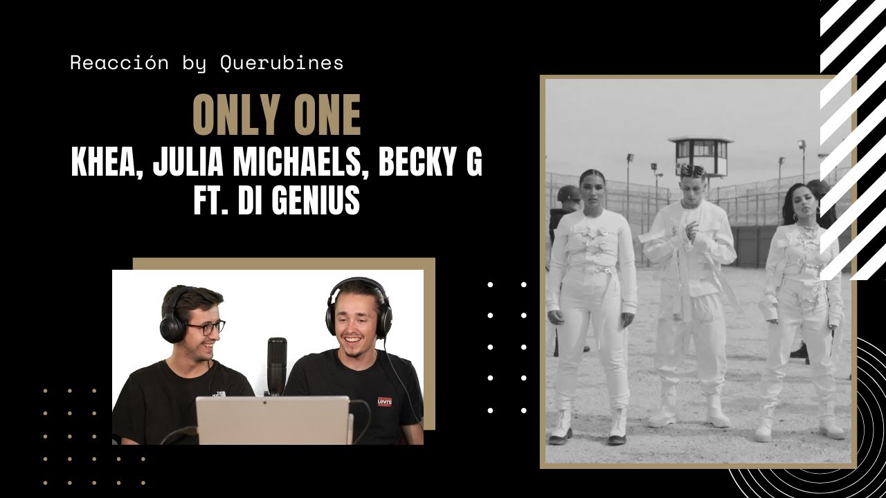 REACCIÓN / KHEA, Julia Michaels, Becky G ft. Di Genius - Only One (Official Video) | QUERUBINES