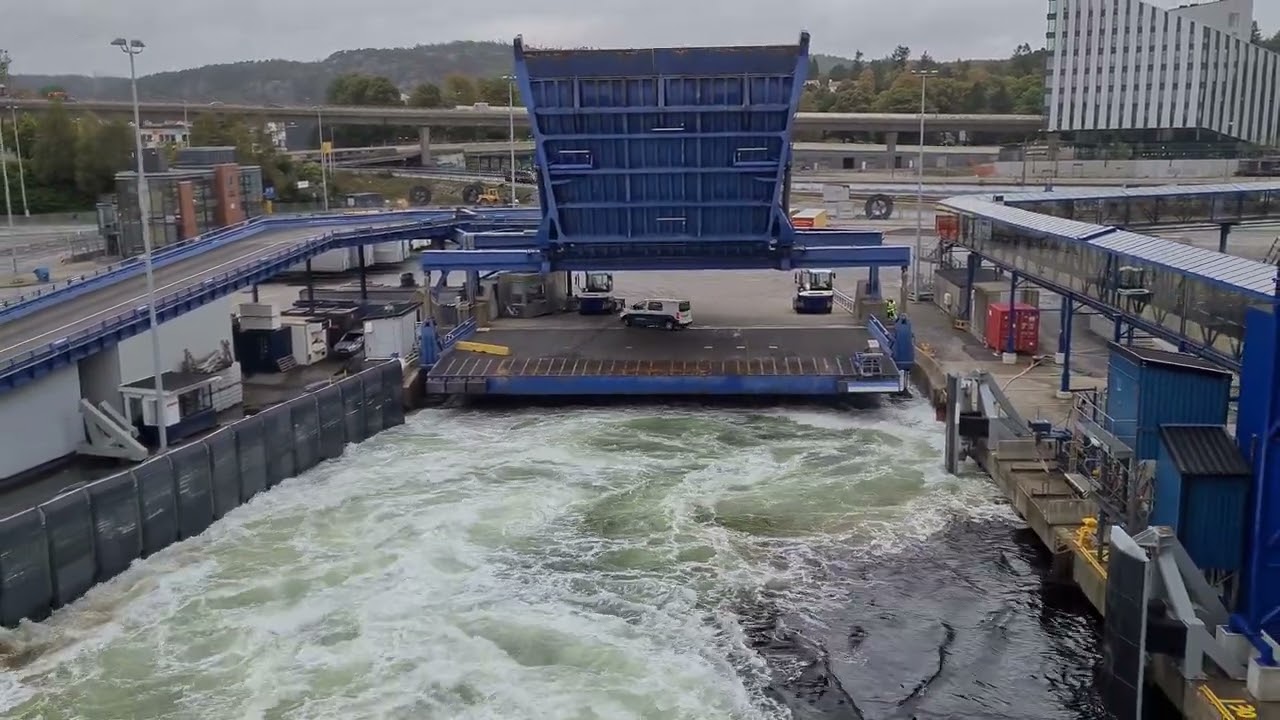 Departure from Kristiansand on board M/S Superspeed 1 | Color Line