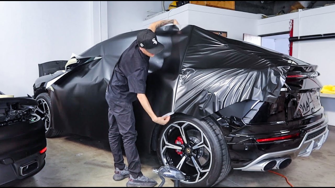MOST POPULAR VINYL WRAP COLOR (Lamborghini Urus Full Wrap)
