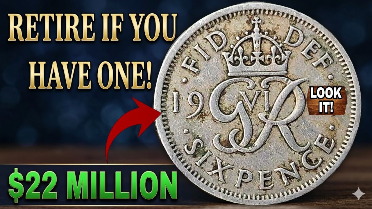 ОХОТА НА МОНЕТЫ НА МИЛЛИОН! 💰 ТОП-3 редких британских шестипенсовика, которые стоят БОЛЬШИХ денег!