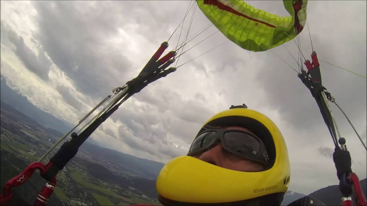 Sicherheitstraining bei Xandi / Gleitschirmfliegen Paragliding / SIV Gerlitzen Ossiacher See