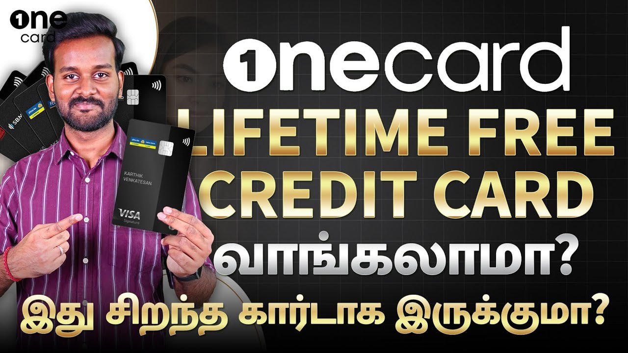 Onecard Credit Card Review in Tamil | Lifetime FREE One Metal Credit Card