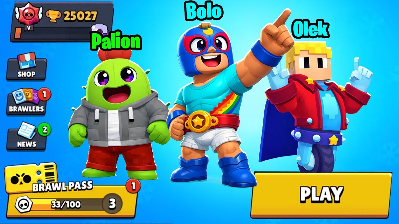 BRAWL STARS z PALIONOWEM!